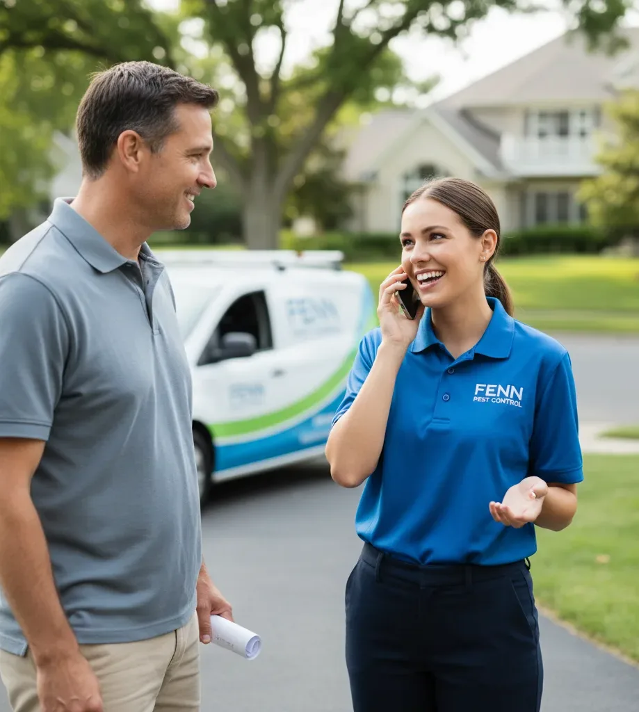 Fenn Pest Control customer support in Middlefield